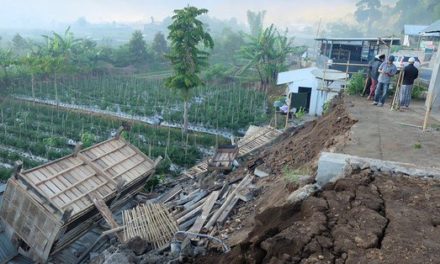 أكثر من 500 متنزه عالقون على بركان بعد الزلزال في اندونيسيا