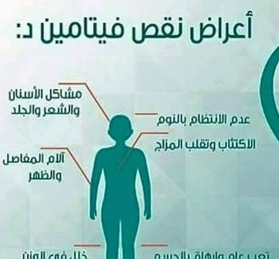 اشارات لنقص الفيتامينات في جسمك