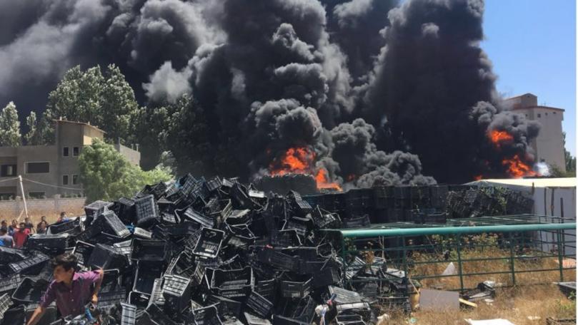 محافظ البقاع طالب بالتحقيق في حريق قب الياس