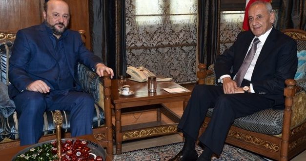 الرئيس بري استقبل رياشي