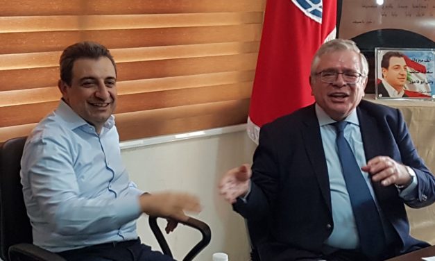 أبو فاعور استقبل الجميّل:”راشيا تاريخيا صناعية”