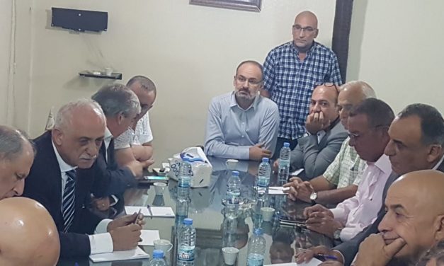 اجتماع لدرس وضع مياه الشفة في البقاع الغربي