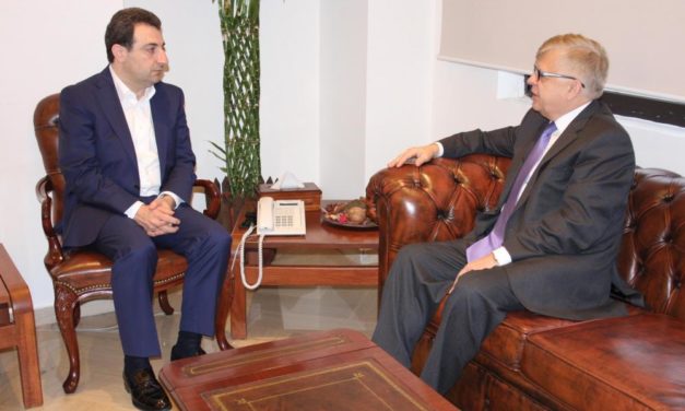 أبو فخر الدين وأبو فاعور يزوران سفير روسيا للشكر على الإفراج عن المختطفات