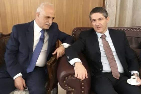 النائب محمد القرعاوي يكرم محافظ البقاع كمال أبو جودة