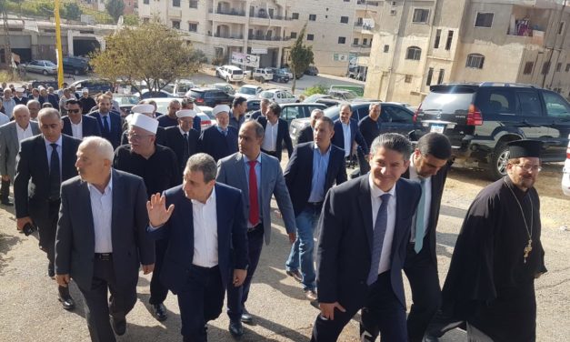 محافظ البقاع القاضي ابو جودة زار راشيا والتقى مرجعياتها بحضور أبو فاعور