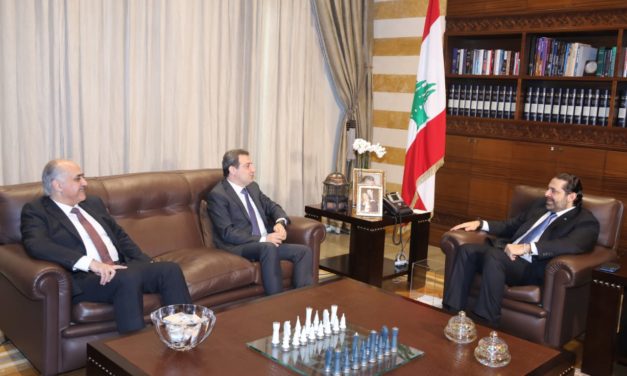 أبو فاعور وأبو الحسن بحثا الاوضاع مع الحريري