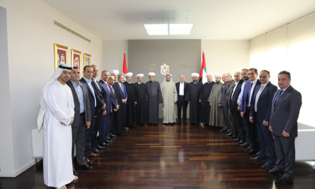 سفير الامارات أولم لشخصيات سياسية ودينية