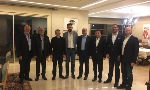 تيمور جنبلاط زار باسيل مع وفد من التقدمي