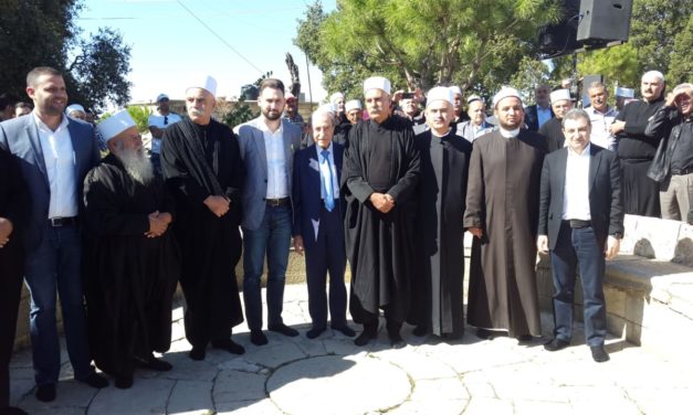 تيمور جنبلاط من خلوات البياضة: تحية إلى الموحدين الدروز في الجولان المحتل