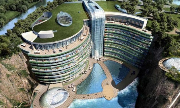 أول فندق تحت الأرض.. في الصين