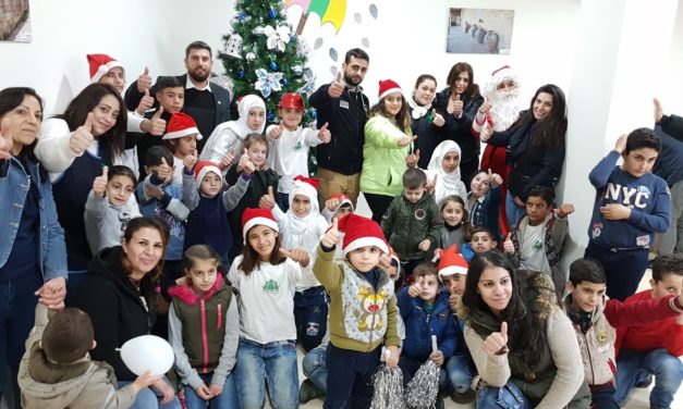 بيوند تدخل الفرح إلى أطفال وأيتام مركز حرمون للتأهيل والرعاية