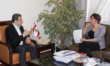 أبو فاعور بحث مع سفيرة كندا في تفعيل التعاون الاقتصادي والصناعي