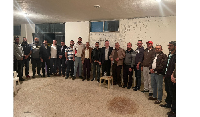 المرشح علاء الشمالي خلال لقاء في مجدل بلهيص: التغيير يبدأ من صناديق الاقتراع