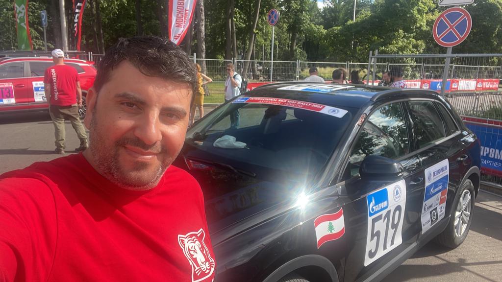 في اهم حدث عالمي  لرياضة auto sport الدكتور ربيع ابو شامي  ممثلا لبنان في سلوك  “طريق الحرير” و يقطع ٤٢٠٠ كم من استرخان الى موسكو