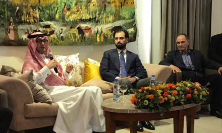 محمد العرة خلال استقباله البخاري: السعودية  وضعت سكة الصواب لأفضل العلاقات مع لبنان