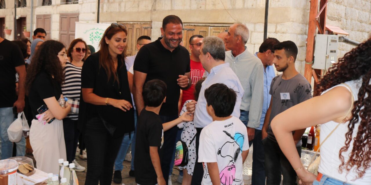 أبو فاعور في افتتاح “سوق المقايضة” في راشيا: لإعطاء راشيا قيمتها السياحية والتراثية