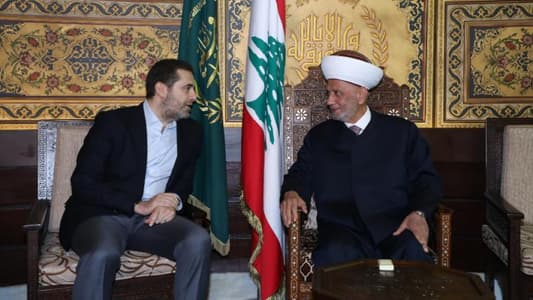 دريان استقبل الحريري: لبنان لا ينهض إلا بالتعاون والتضامن بين مكوناته