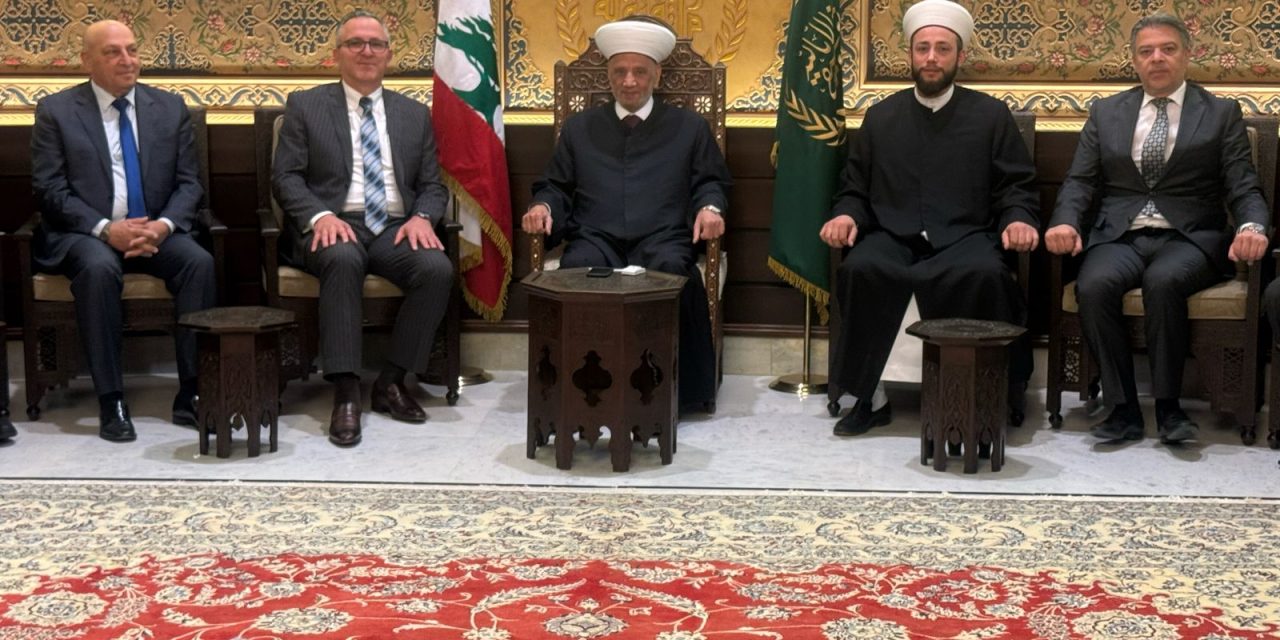 مفتي الجمهورية استقبل وفدا بقاعيا والشمالي يؤكد على مرجعية الدولة ودور الكفاءات في الإنتخابات البلدية