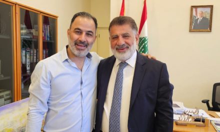 زيارة تهنئة وتركيز على الإنماء:  إبراهيم سلوم يزور بلدية زحلة