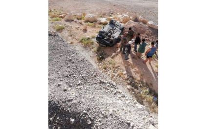 مقتل رجل وزوجته واصابة طفلتهما بحادث سير على طريق عرسال- اللبوة