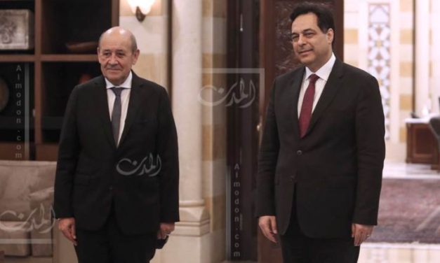 حين فاجأ دياب لودريان في السراي!
