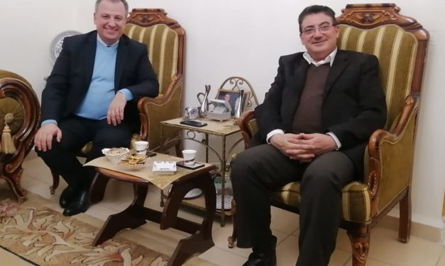المرشح جورج عبود خلال لقائه قائمقام راشيا نبيل المصري: لانقاذ هيكل الدولة المتداعي وبدء خطة الاصلاح..