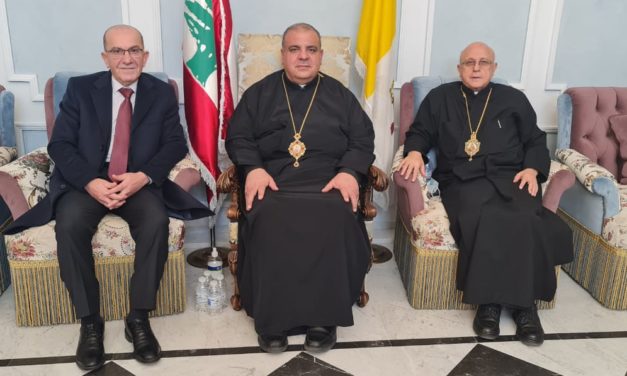 رئيس بلدية المرج منور الجراح هنأ المطران ابراهيم : المطلوب هو التضحية من اجل الوطن وليس التضحية بالوطن