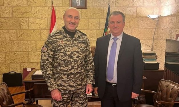 المحامي جورج عبود زار مدير عام أمن الدولة اللواء انطوان صليبا