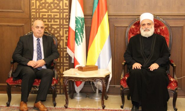 أبو فيصل زار شيخ عقل طائفة الموحدين الدروز: أبي المنى من رموز الاعتدال والحوار والتلاقي
