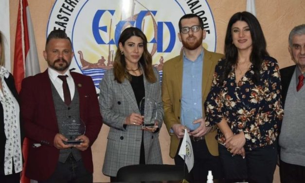 أمير حسون يتألق بين اربعة مميزين في الابتكار بتوقيع رئيسة نادي الشرق لحوار الحضارات “فولا تنوري عبود”