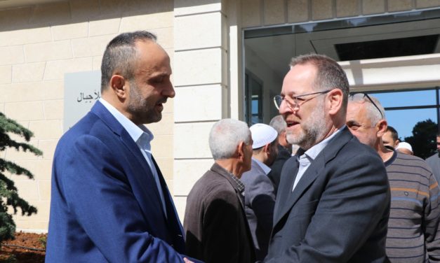 المرشح مروان خير الدين التقى رئيس بلدية حاصبيا وأعضاءها وزار بلديتي شويا والفرديس