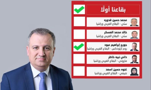 المرشح جورج عبود: ما يشاع عن انسحابي شيطنة لمشروعنا السيادي.. مستمر إلى جانب اهل البقاع