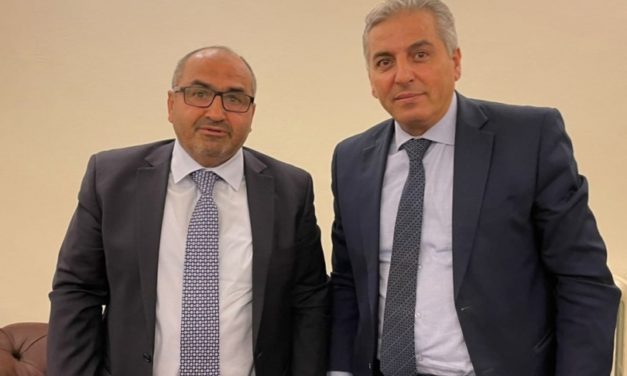 الحشيمي بحث مع عبيد في آلية تأمين كهرباء زحلة لصالح محطة شمسين وتوسيع شبكات المياه في تعلبايا وسعدنايل