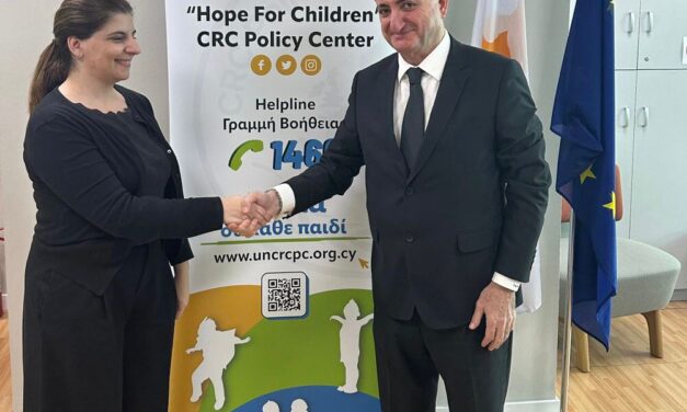 في ختام جولته القبرصية طعمه يلتقي المديرة التنفيذية واعضاء جمعية Hope of Children في نيقوسيا!