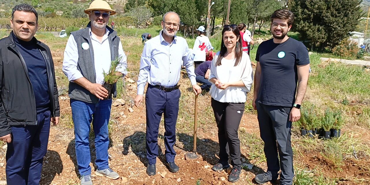 جمعية التحريج في لبنان وبلدية عين زبدة نظمتا يوم تحريج برعاية وزير البيئة