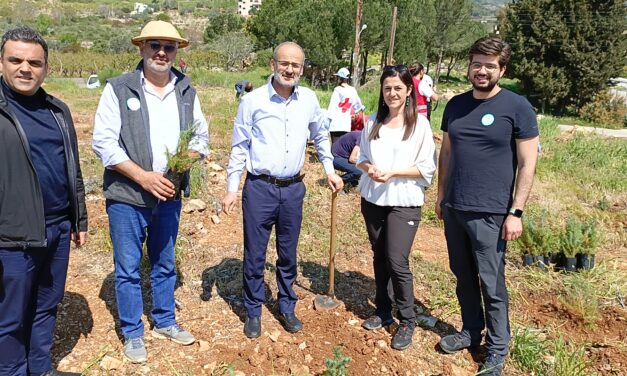 جمعية التحريج في لبنان وبلدية عين زبدة نظمتا يوم تحريج برعاية وزير البيئة