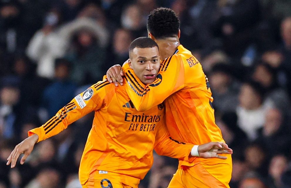 نادي ريال مدريد ينتصر أمام نادي مانشستر سيتي