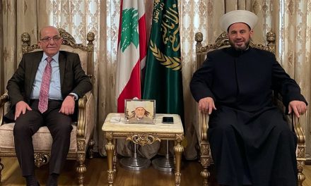 منور الجراح زار المفتي الغزاوي والمطارنة معوض وإبراهيم والصوري مهنئا بالصوم الجامع
