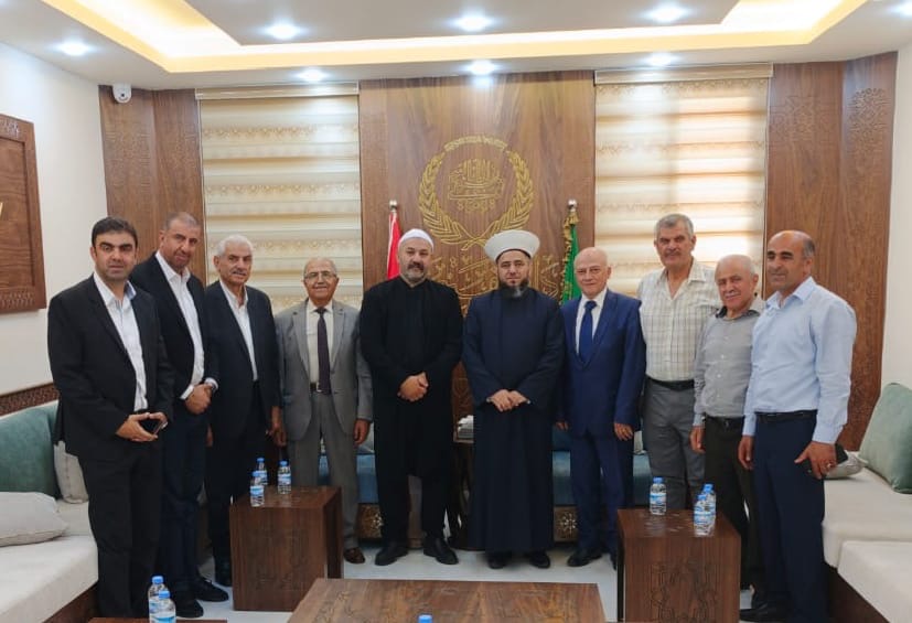 المفتي حجازي لرؤساء بلديات اتحاد قلعة الإستقلال /راشيا بوحدتنا نحقق تطلعات أهلنا،وتحية للحكومة على هذا الإنجاز الوطني .