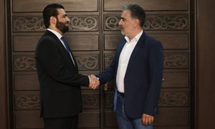 الغضبان التقى وزير داخلية سوريا وجال معزيًا: اتفاق على التأسيس لمرحلة جديدة من التعاون