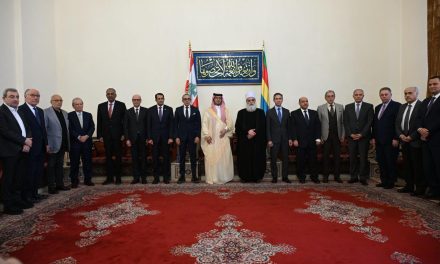 شيخ العقل في لقاء مع السفراء العرب و المعتمدين في لبنان