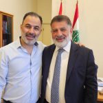 زيارة تهنئة وتركيز على الإنماء:  إبراهيم سلوم يزور بلدية زحلة