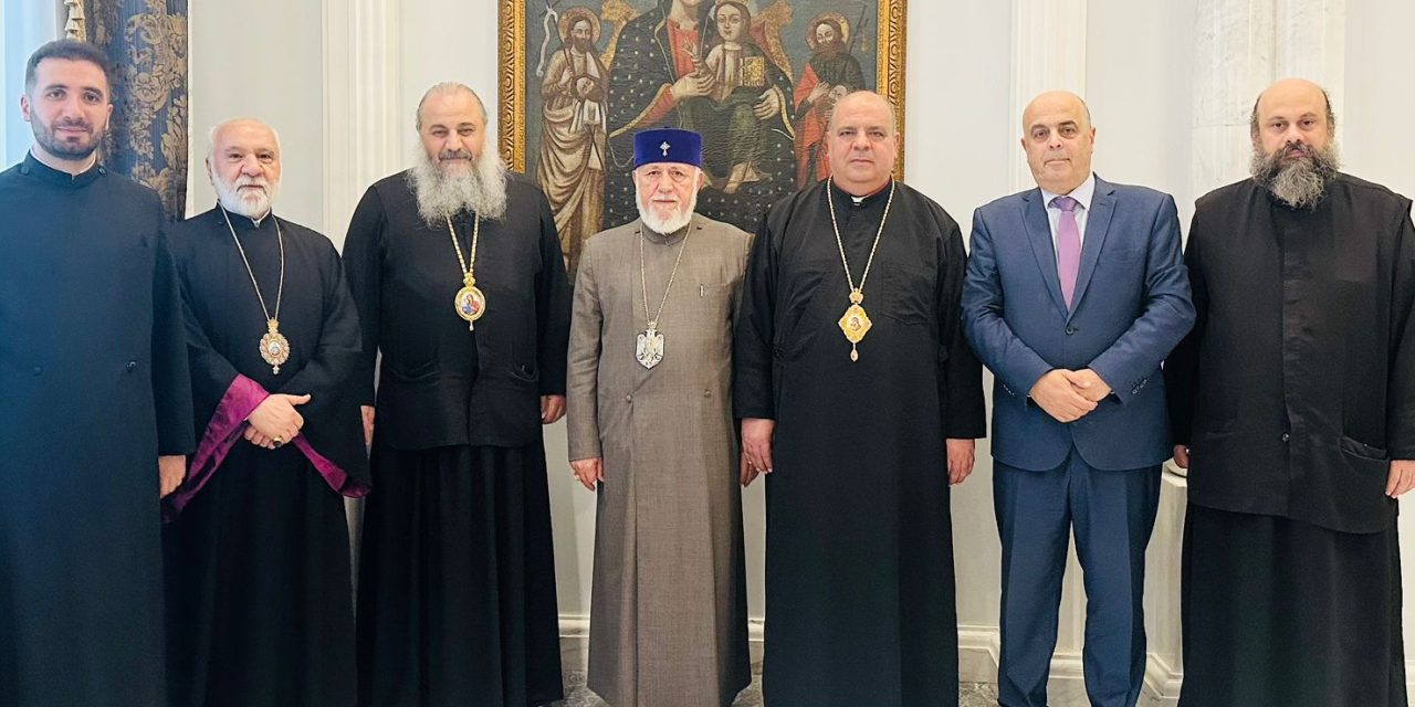 زيارة رسمية إلى الكاثوليكوس كاريكين الثاني بطريرك الأرمن وعموم الأرمن في العالم