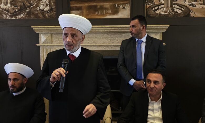 بلال الجراح يولم على شرف مفتي الجمهورية الشيخ الدكتور عبد اللطيف دريان