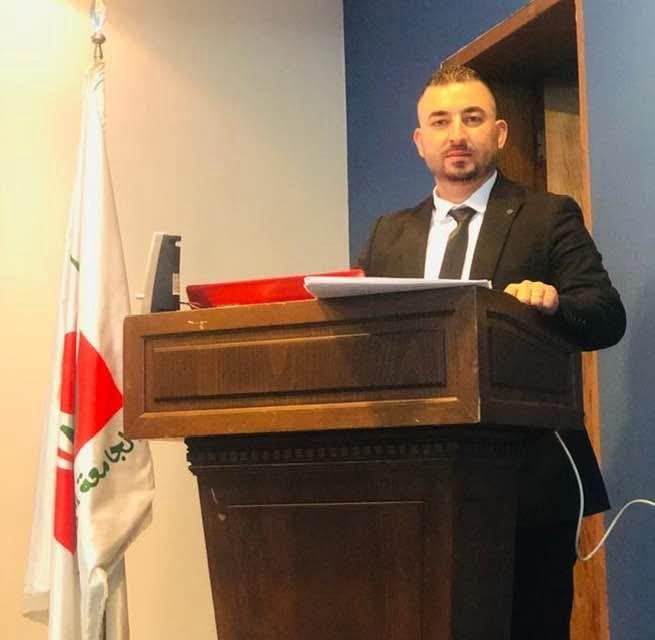 رئيس بلدية كوكبا الدكتور راغب مغامس ومختار البلدة فايز مغامس يهنئان الجيش اللبناني بعيده