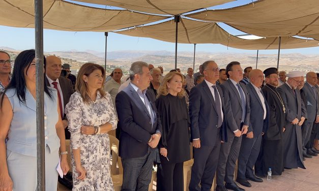 نائب رئيس مؤسسة الوليد للانسانية تدشن مشروع الطاقة الشمسيةفي مركز حرمون للتأهيل والرعاية – راشياأبو فاعور: طموحنا ان نطور هذا المركز