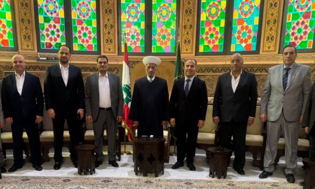 وفد بقاعي زار المفتي دريان.. ياسين: سماحةالمفتي مرجعية وطنية وصمام امان الوحدة الوطنية
