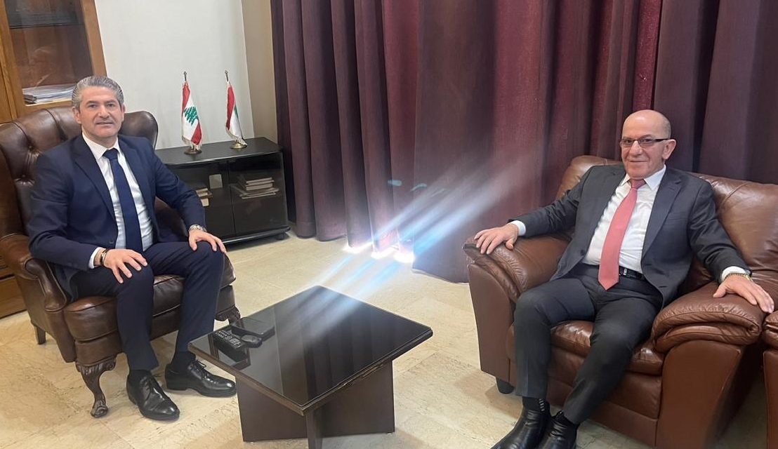 محافظ البقاع استقبل رئيس بلدية المرج السابق منور الجراح مهنئا بعيدي الميلاد ورأس السنة