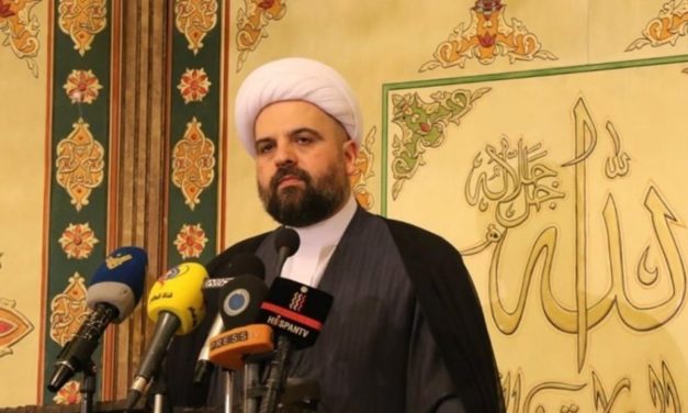 قبلان: خيارُنا “الجيش والشعب والمقاومة” ولسنا ممّن يبيع وطنه