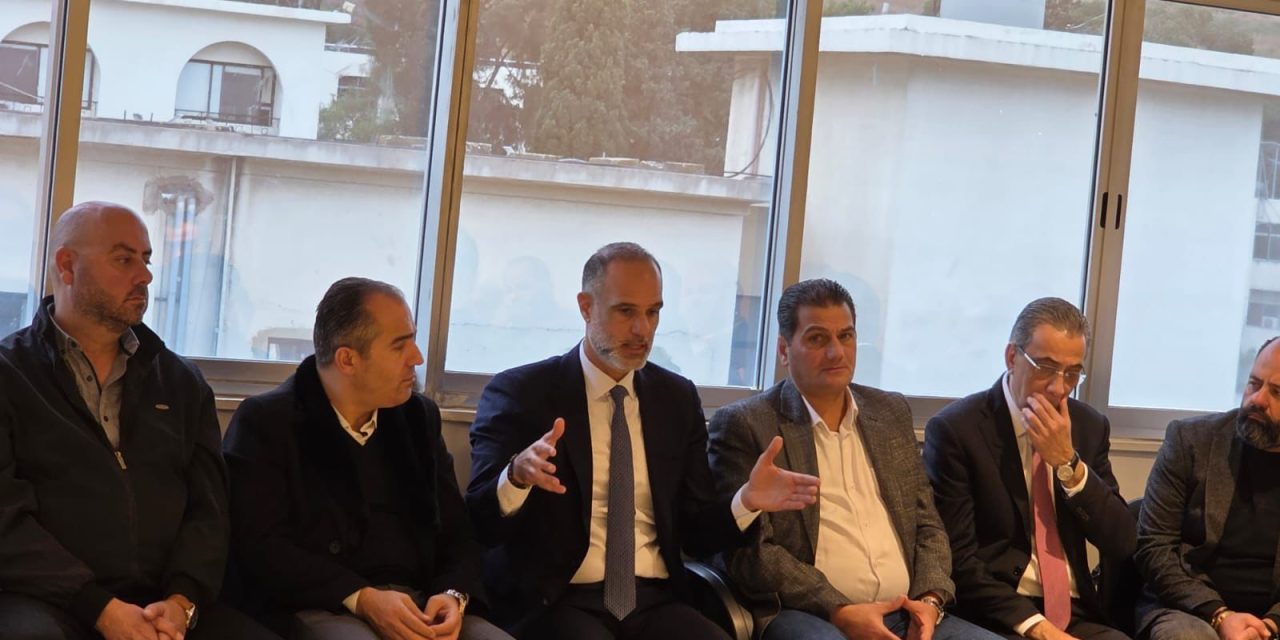 بحضور منسق المستقبل سعيد ياسين..وفد من اتحادات بلديات بقاعية يزور وزير الأشغال